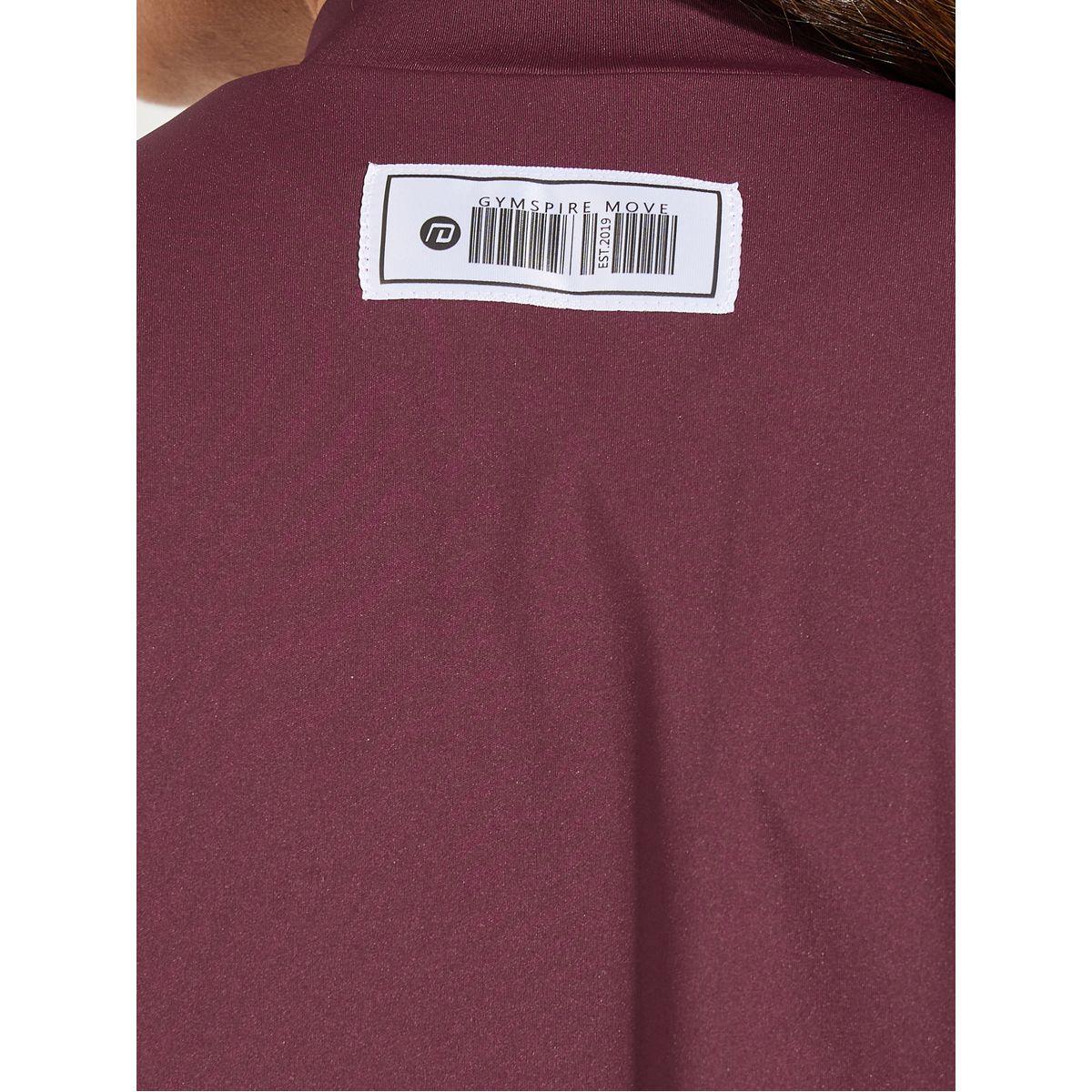 Styli Active Gymspire Edition - Label & Logo Extreme Drop Shoulder Top-women-clothing-sportswearandactivewear-tshirtsandvests-image-4