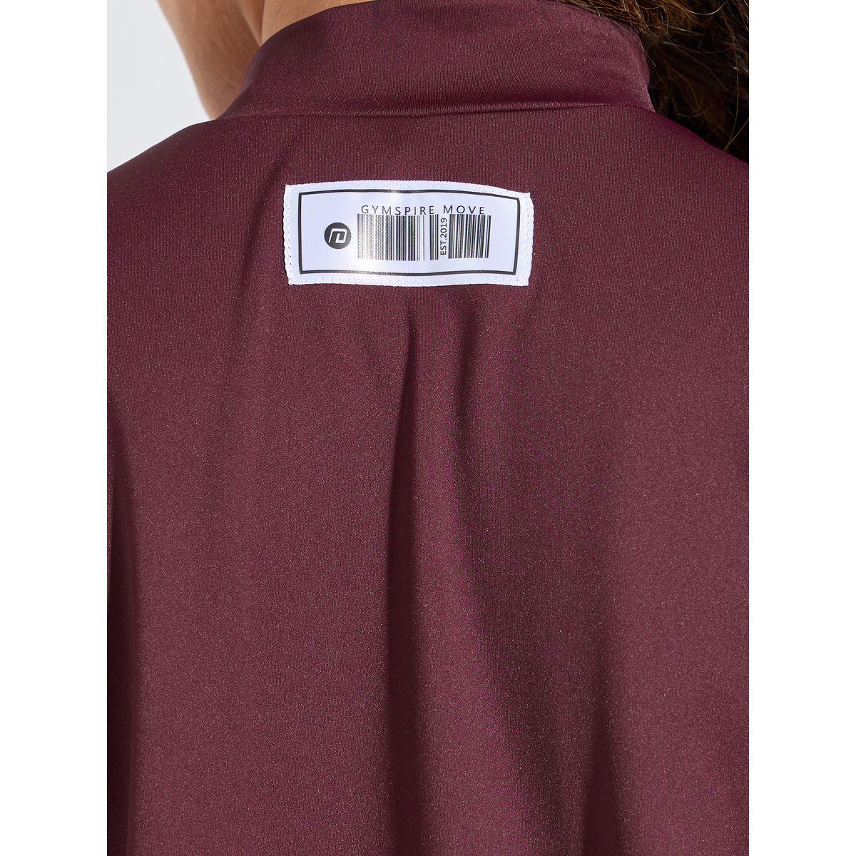 Styli Active Gymspire Edition - Label & Logo Extreme Drop Shoulder Top-women-clothing-sportswearandactivewear-tshirtsandvests-image-5