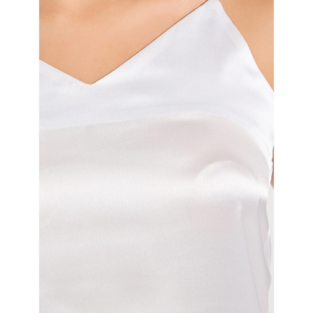 Styli Solid Satin Cami Top-women-clothing-tshirts-image-4