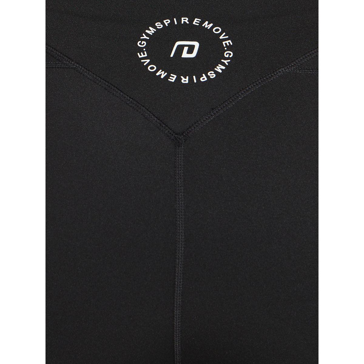 Styli Active Gymspire Edition - Label & Logo Waist Circle Text Detail Leggings-women-clothing-sportswearandactivewear-bottoms-image-3