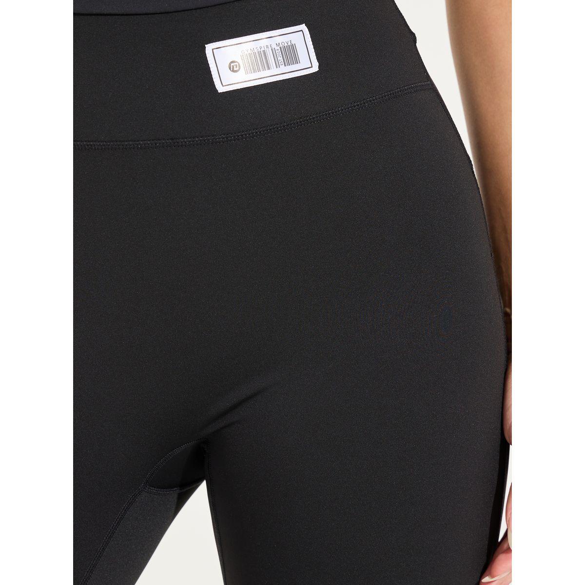 Styli Active Gymspire Edition - Label & Logo Waist Circle Text Detail Leggings-women-clothing-sportswearandactivewear-bottoms-image-4