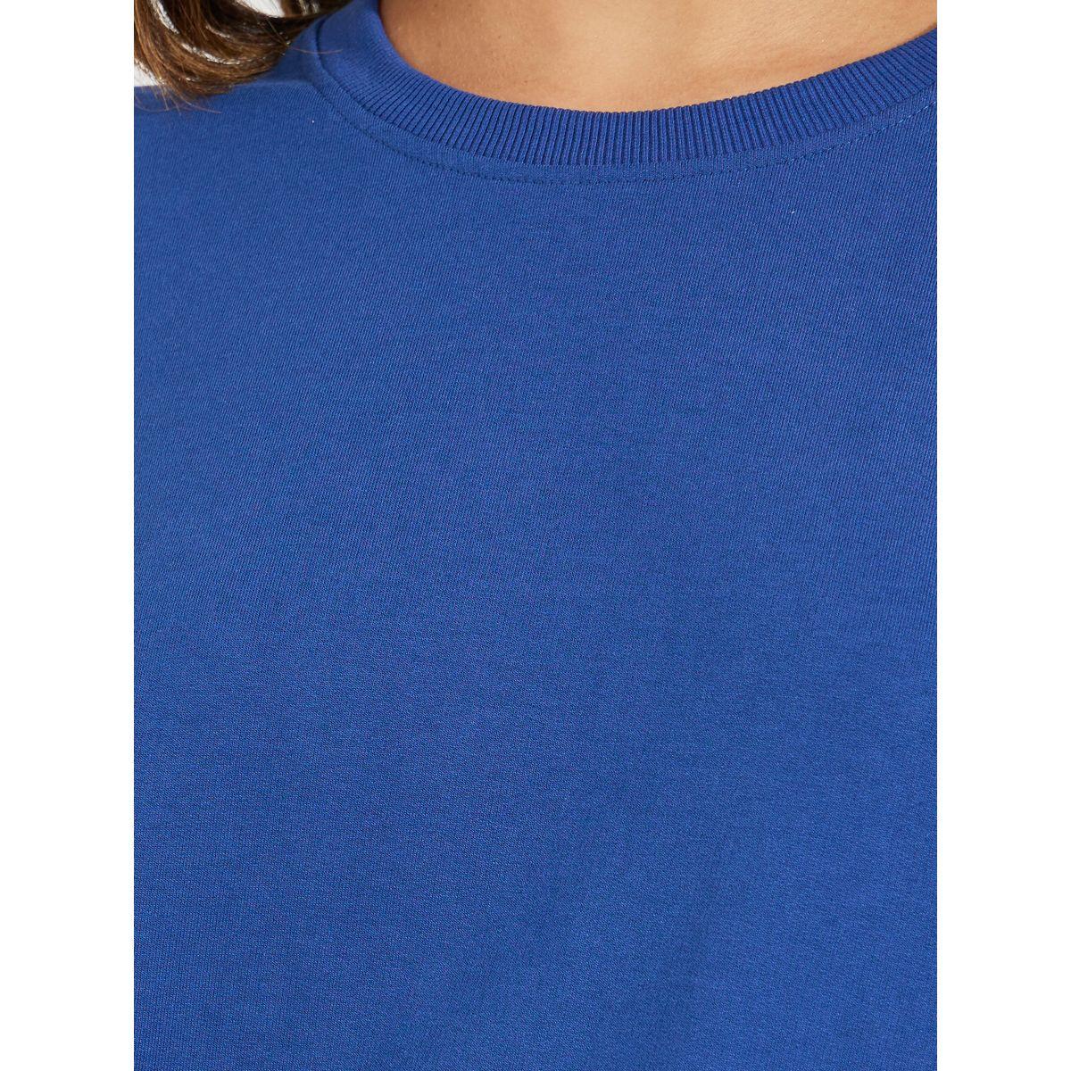 Styli Solid Regular Fit Sweatshirt-women-winterwear-hoodiesandsweatshirts-sweatshirts-image-3