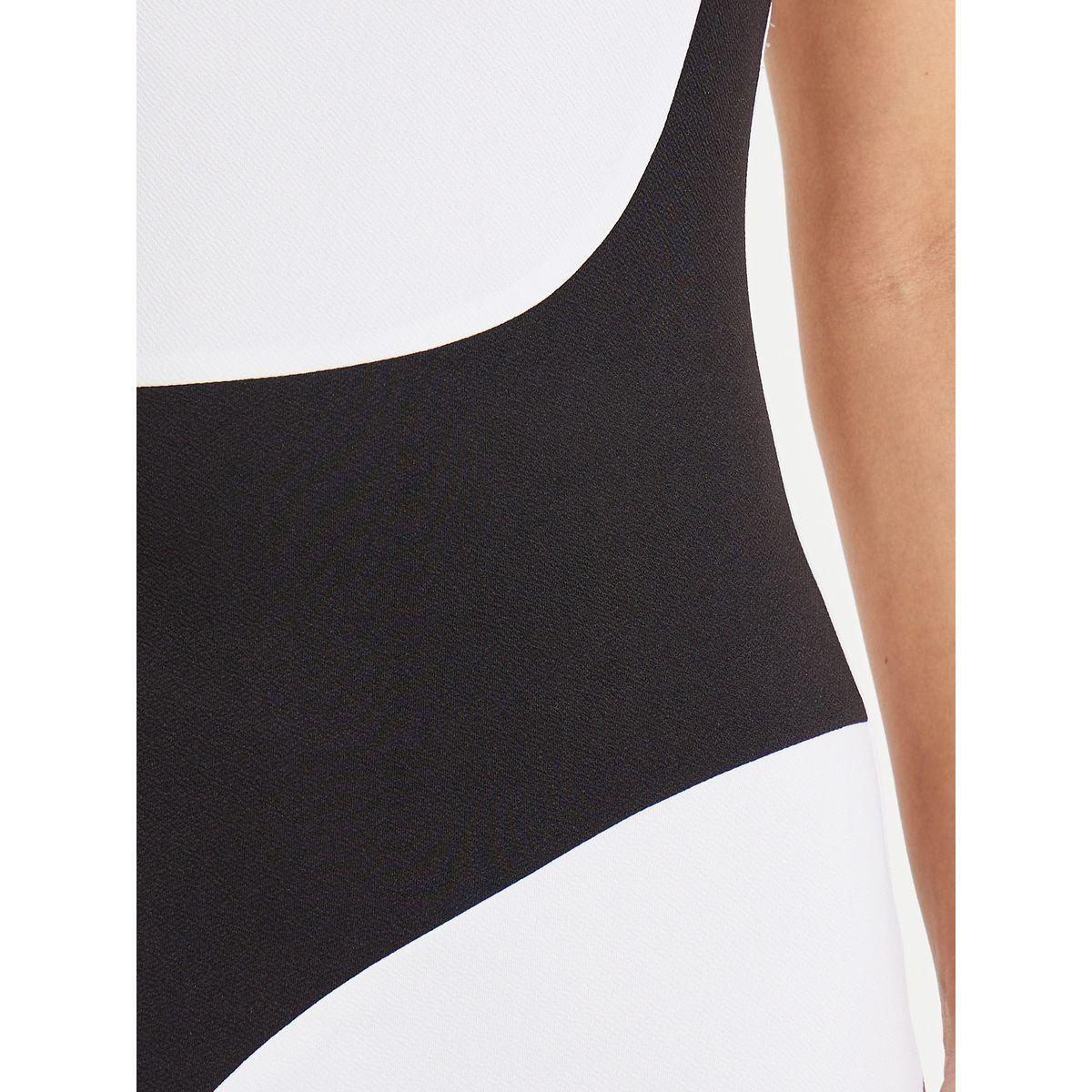 فستان ميدي بلا اكمام مع نمط كتل الالوان-women-clothing-dresses-image-3