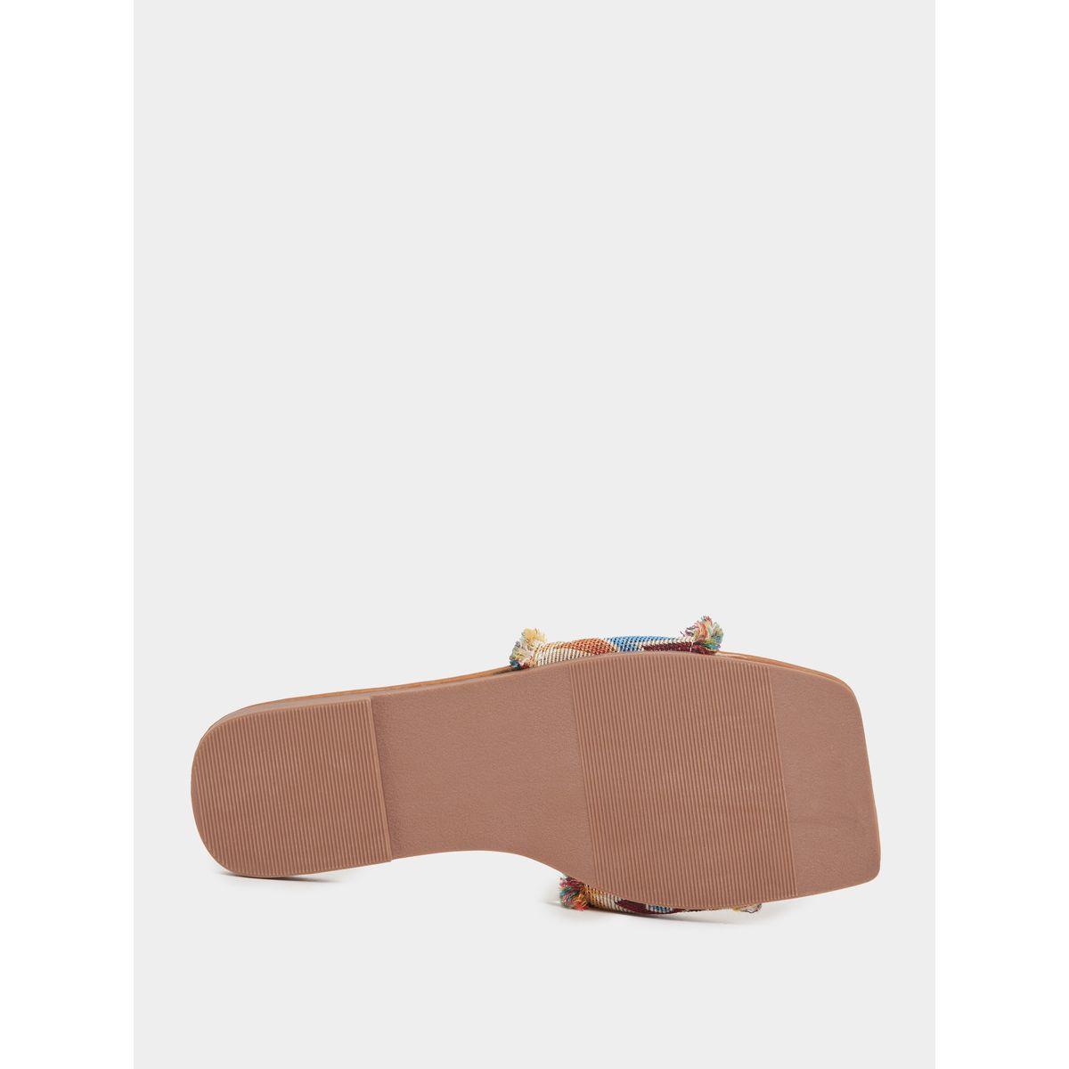 Styli Patterned Strap Flat Sandals-women-shoes-sandals-flats-image-6