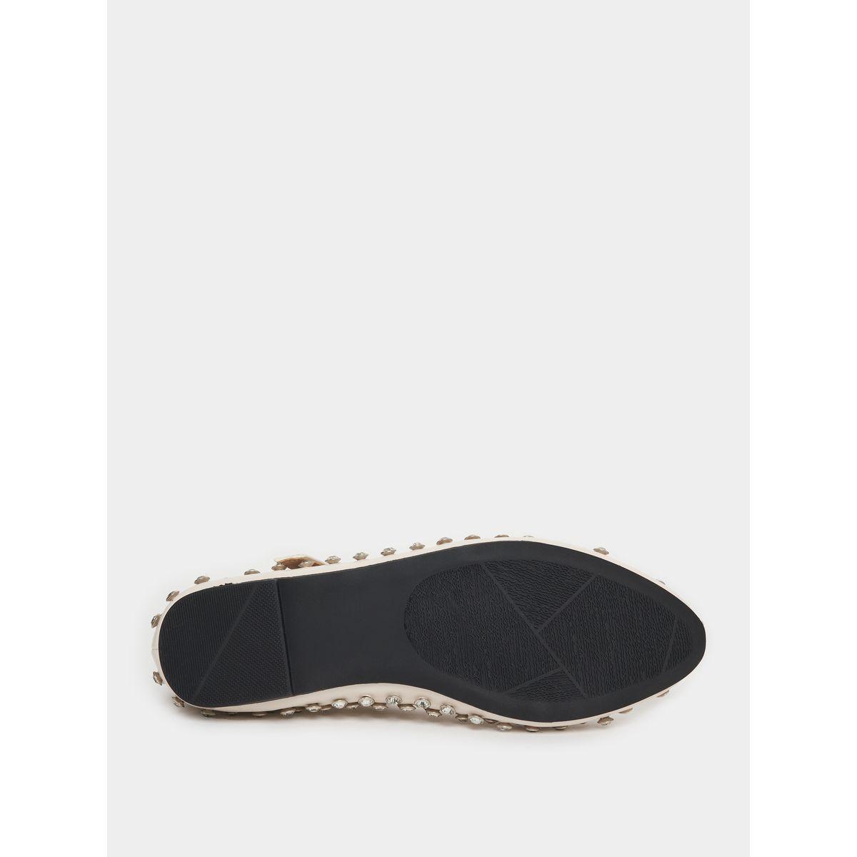 Styli Embellished Ballerina Shoes with Buckle Closure-women-shoes-loafersandmoccasins-image-7