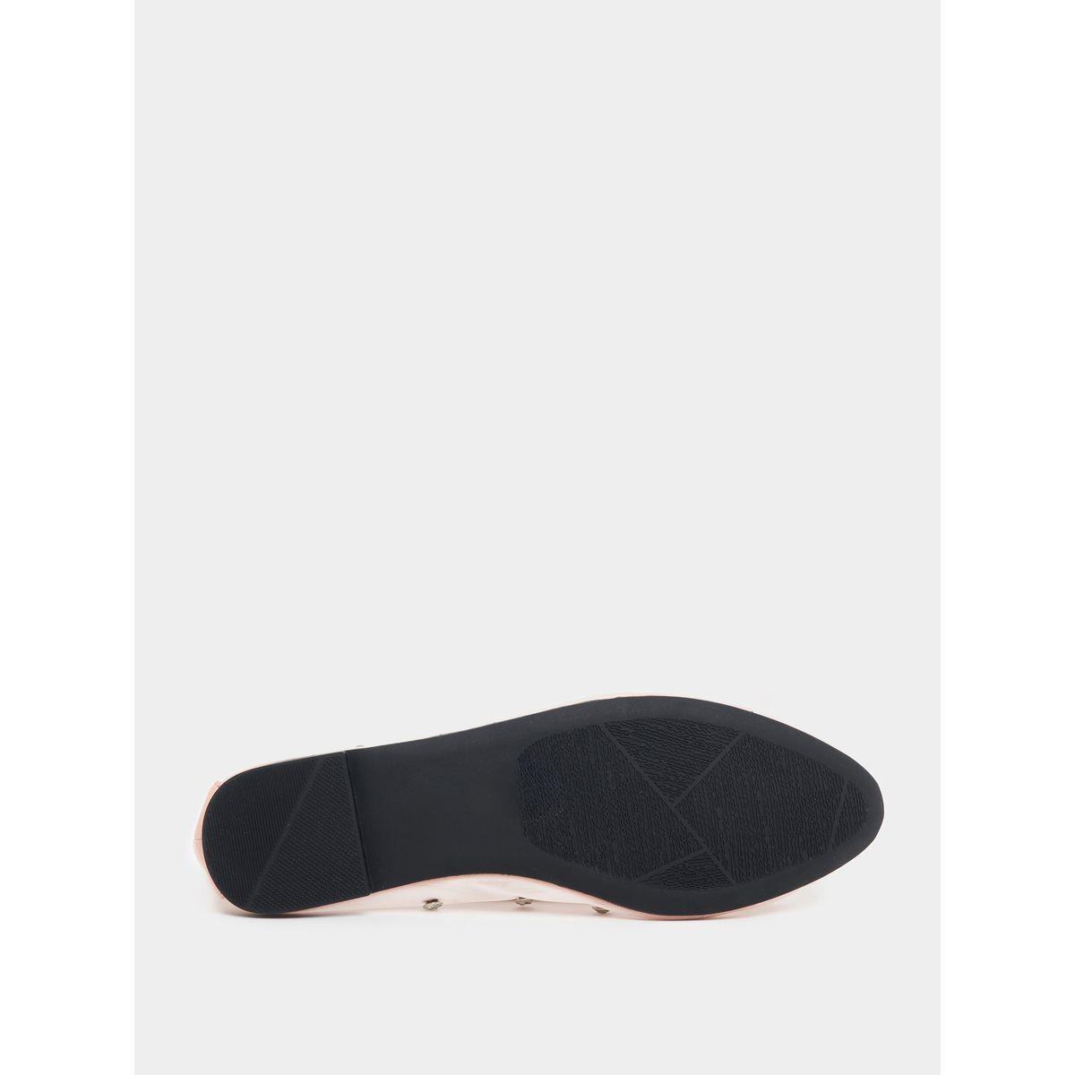 Styli Crystal Embellished Mesh Ballerina Shoes-women-shoes-loafersandmoccasins-image-6