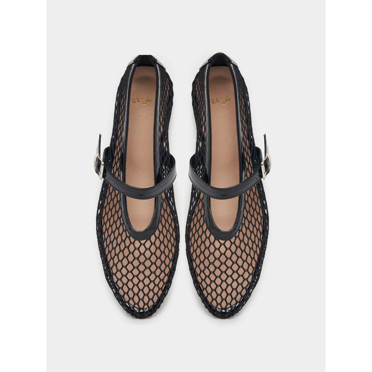 حذاء كاجوال بتفاصيل شبكية-women-shoes-loafersandmoccasins-image-6