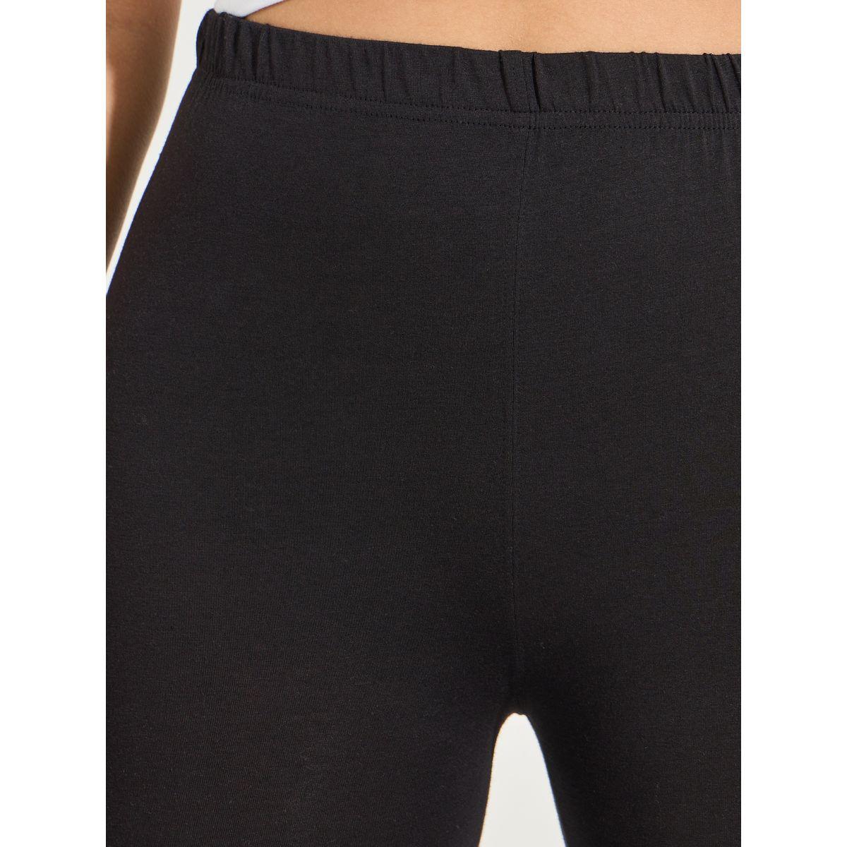 Styli Solid Ankle Length Leggings-women-clothing-bottoms-leggings-image-3