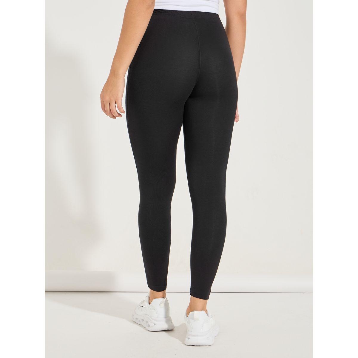 Styli Solid Ankle Length Leggings-women-clothing-bottoms-leggings-image-4