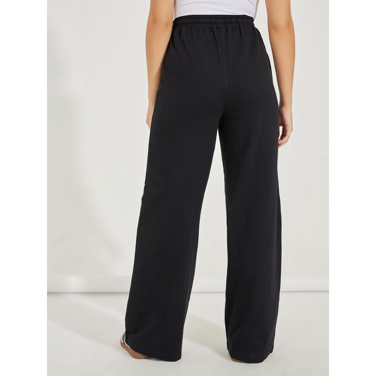 Styli Double Striped Detail Wide Leg Joggers-women-clothing-bottoms-joggers-image-4