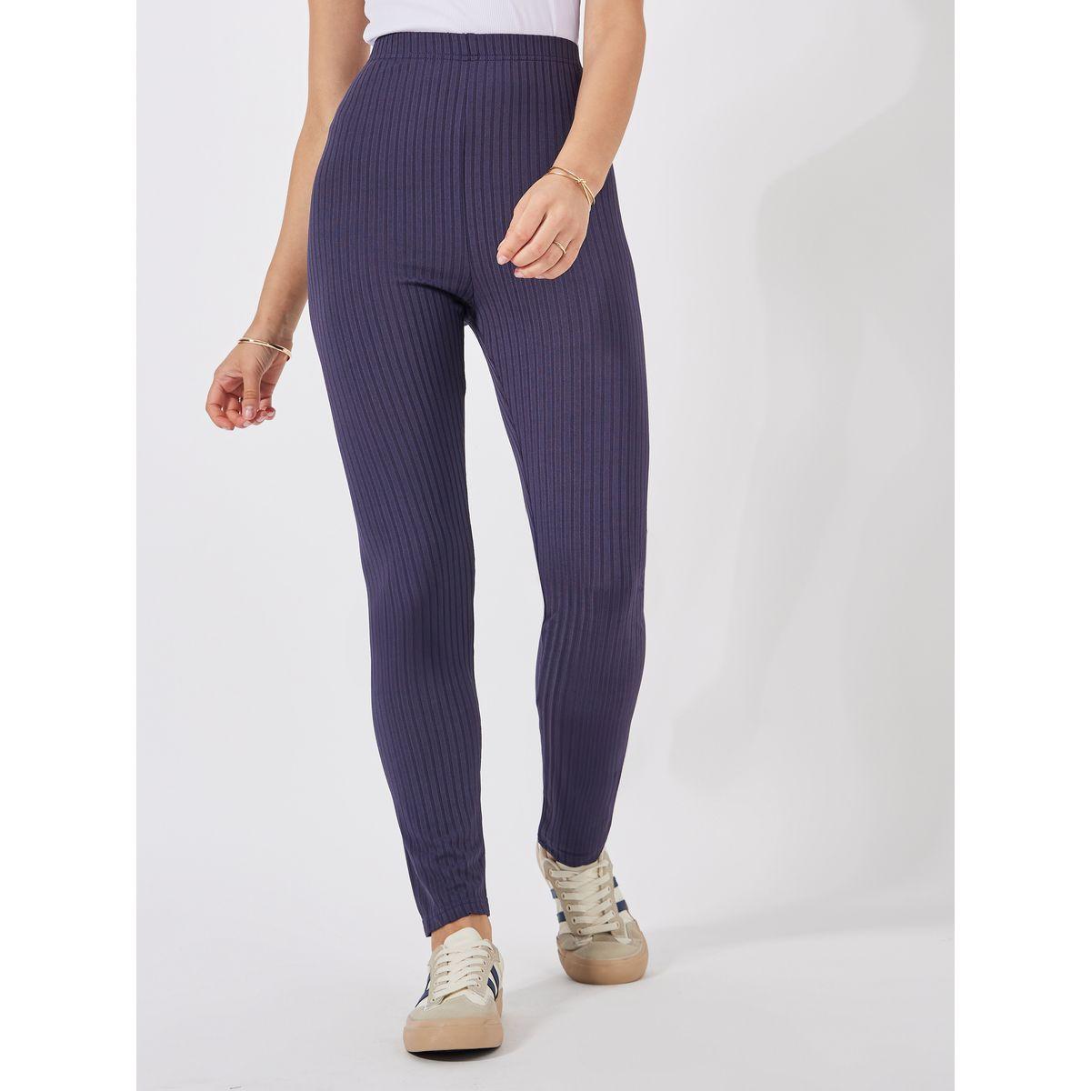 ليقنز مضلع بخصر مطاطي-women-clothing-bottoms-leggings-image-1