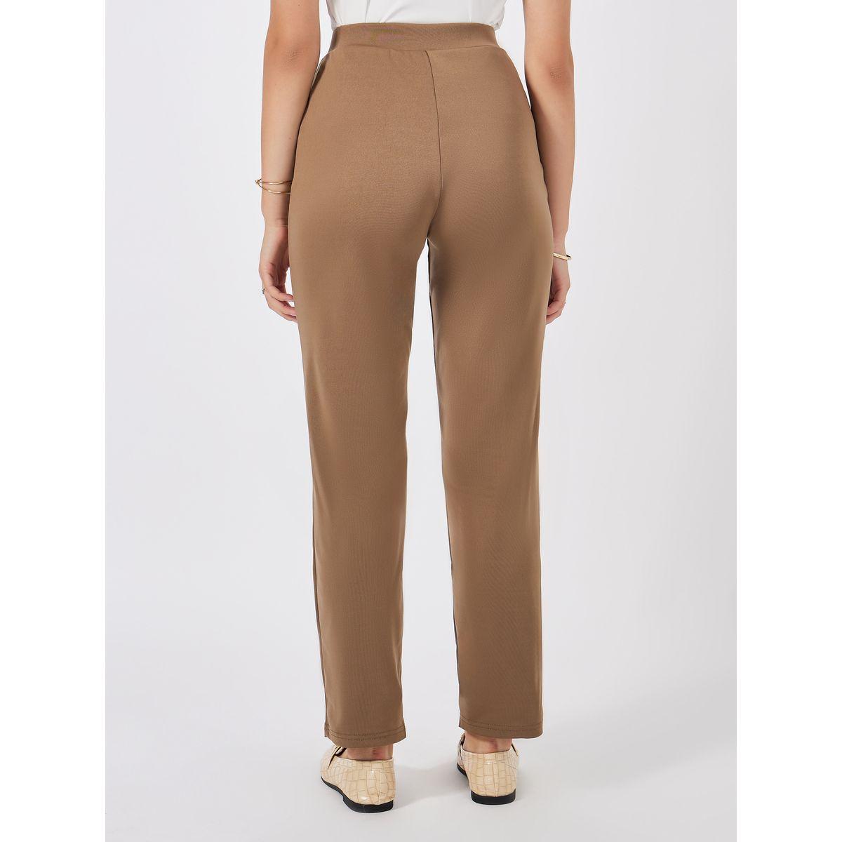 بنطال بطول الكاحل مع تفاصيل محزوزة-women-clothing-bottoms-trousers-image-4