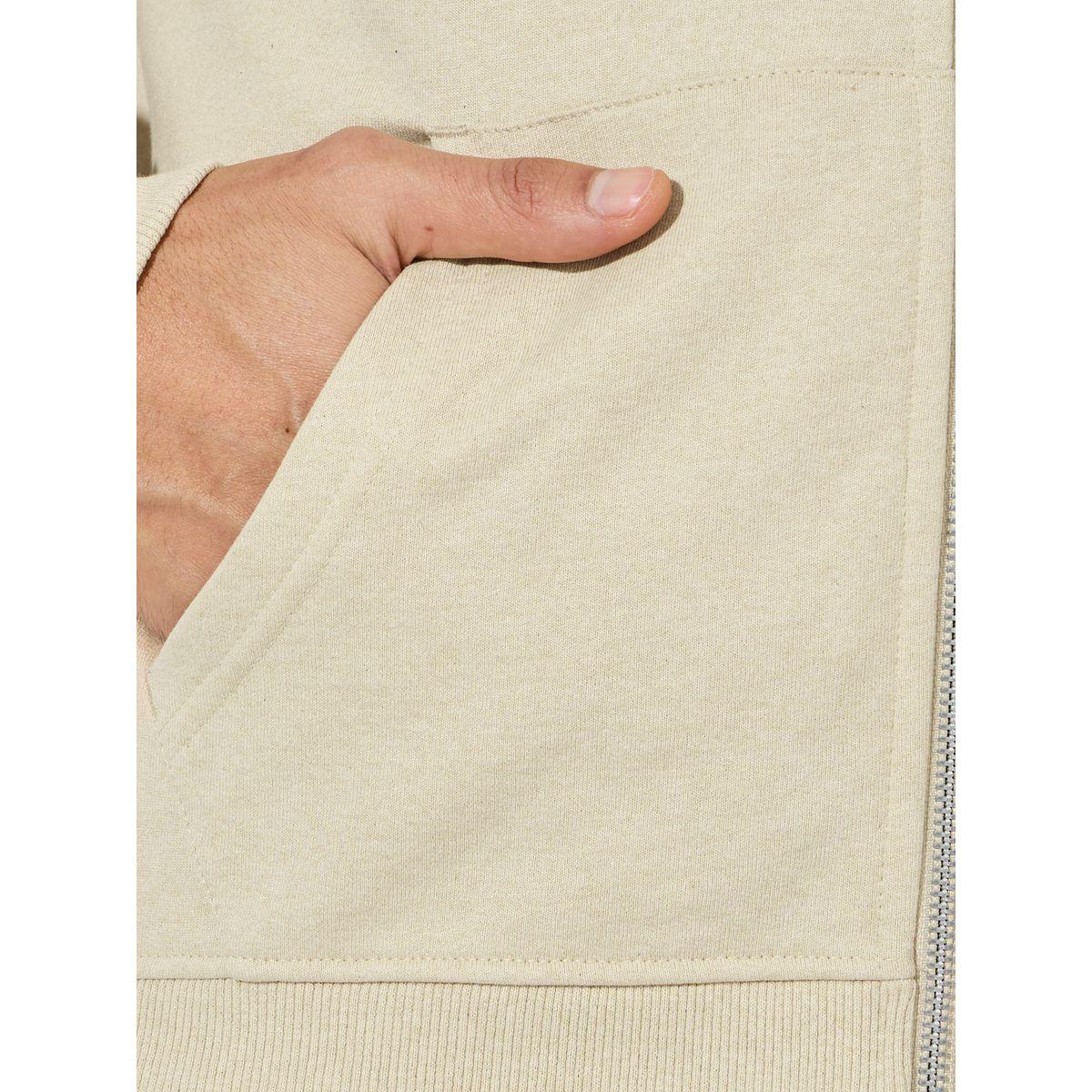 Styli Eco-Earth Relaxed Fit Zip Up Fleece Hoodie-men-winterwear-hoodiesandsweatshirts-image-4