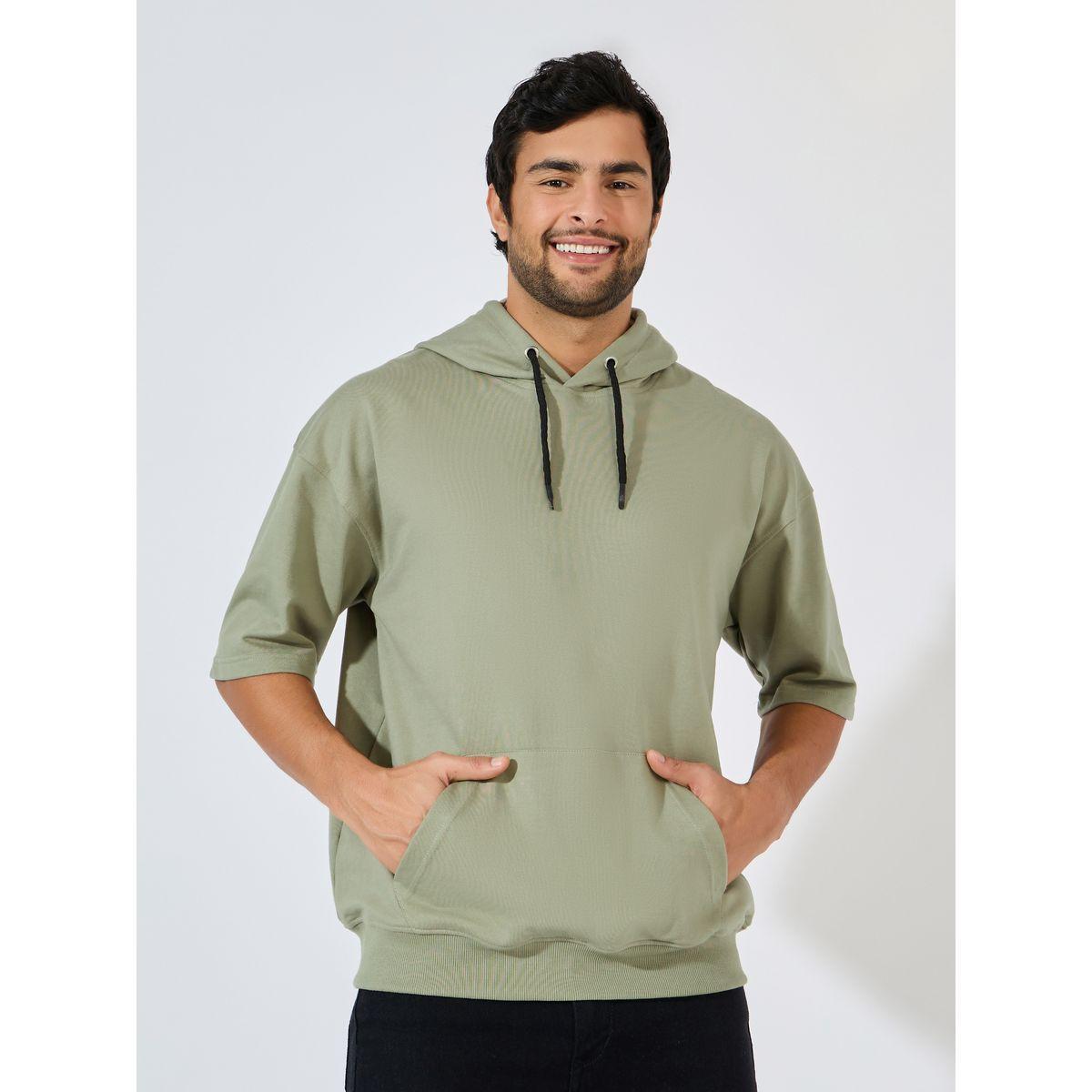 Styli Relaxed Fit Drop Shoulder  Terry Hoodie-men-winterwear-hoodiesandsweatshirts-image-1