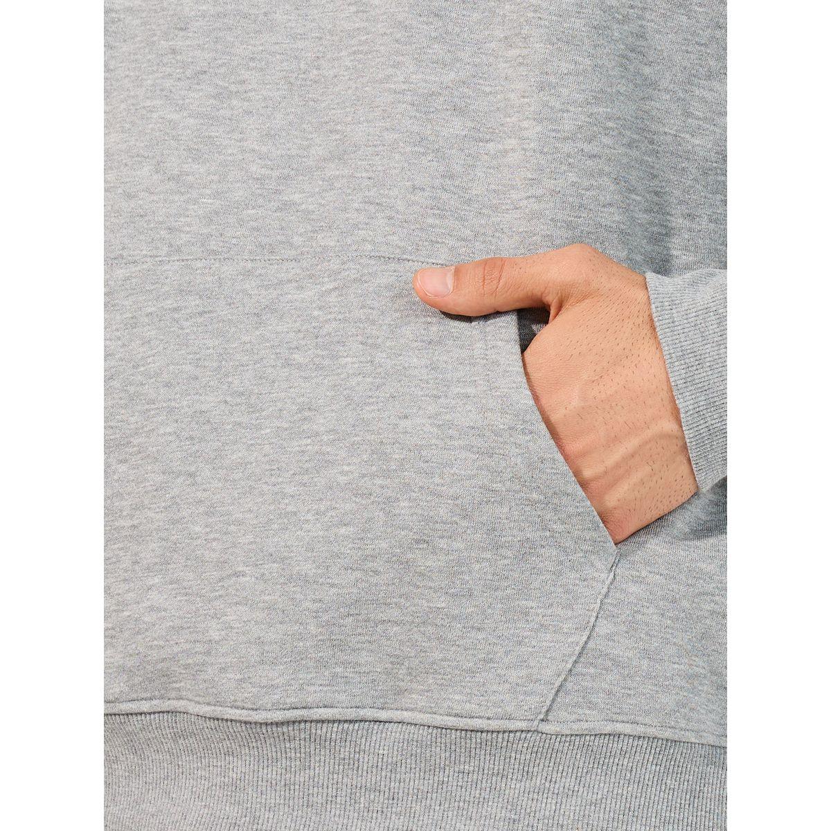 هودي فضفاض فليس بجيوب كانجارو-men-winterwear-hoodiesandsweatshirts-image-3