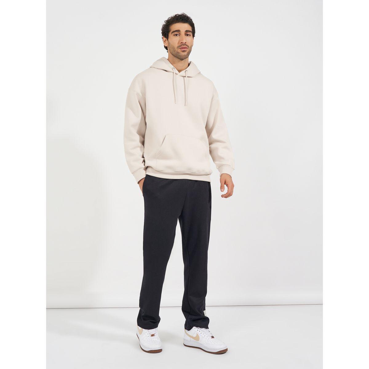 Styli Boxy Fit Solid Heavyweight Fleece Hoodie-men-winterwear-hoodiesandsweatshirts-image-2