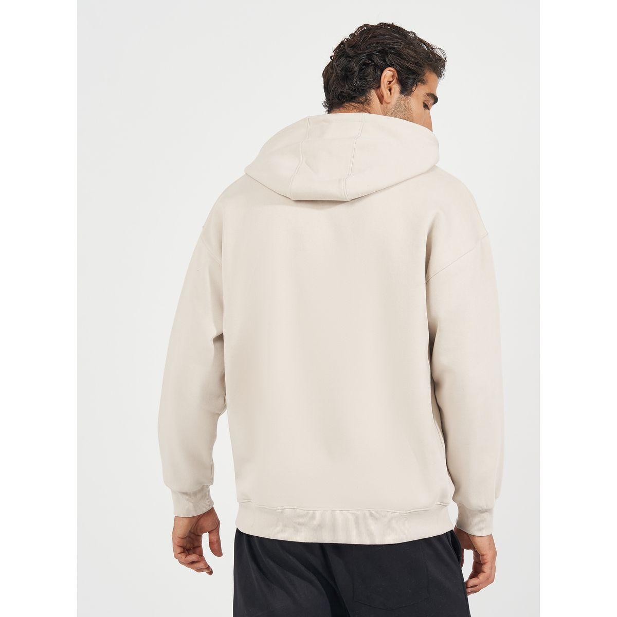Styli Boxy Fit Solid Heavyweight Fleece Hoodie-men-winterwear-hoodiesandsweatshirts-image-4