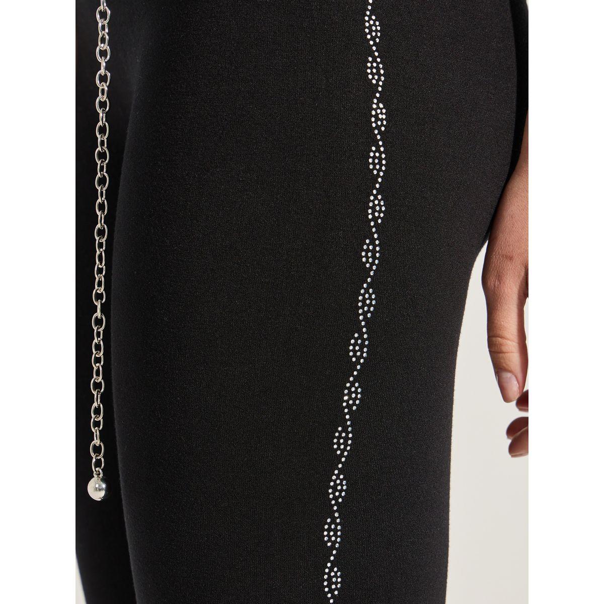 Styli Embellished Side Seam Leggings-women-clothing-bottoms-leggings-image-3