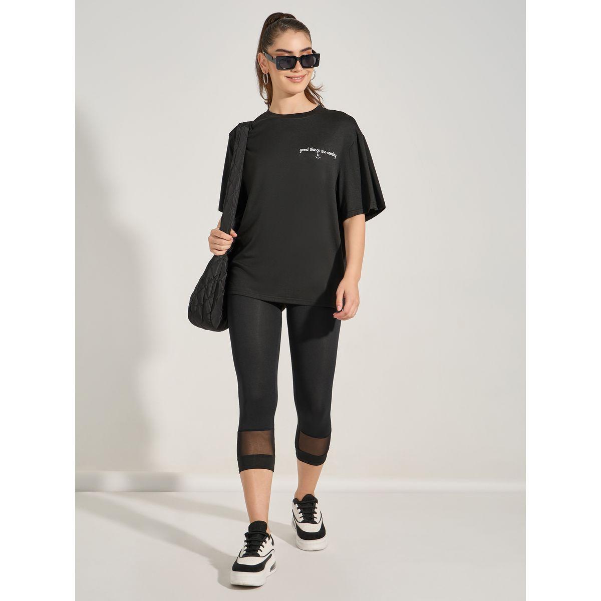 Styli Oversized Good Things Are Coming Slogan T-Shirt-women-clothing-tshirts-image-2