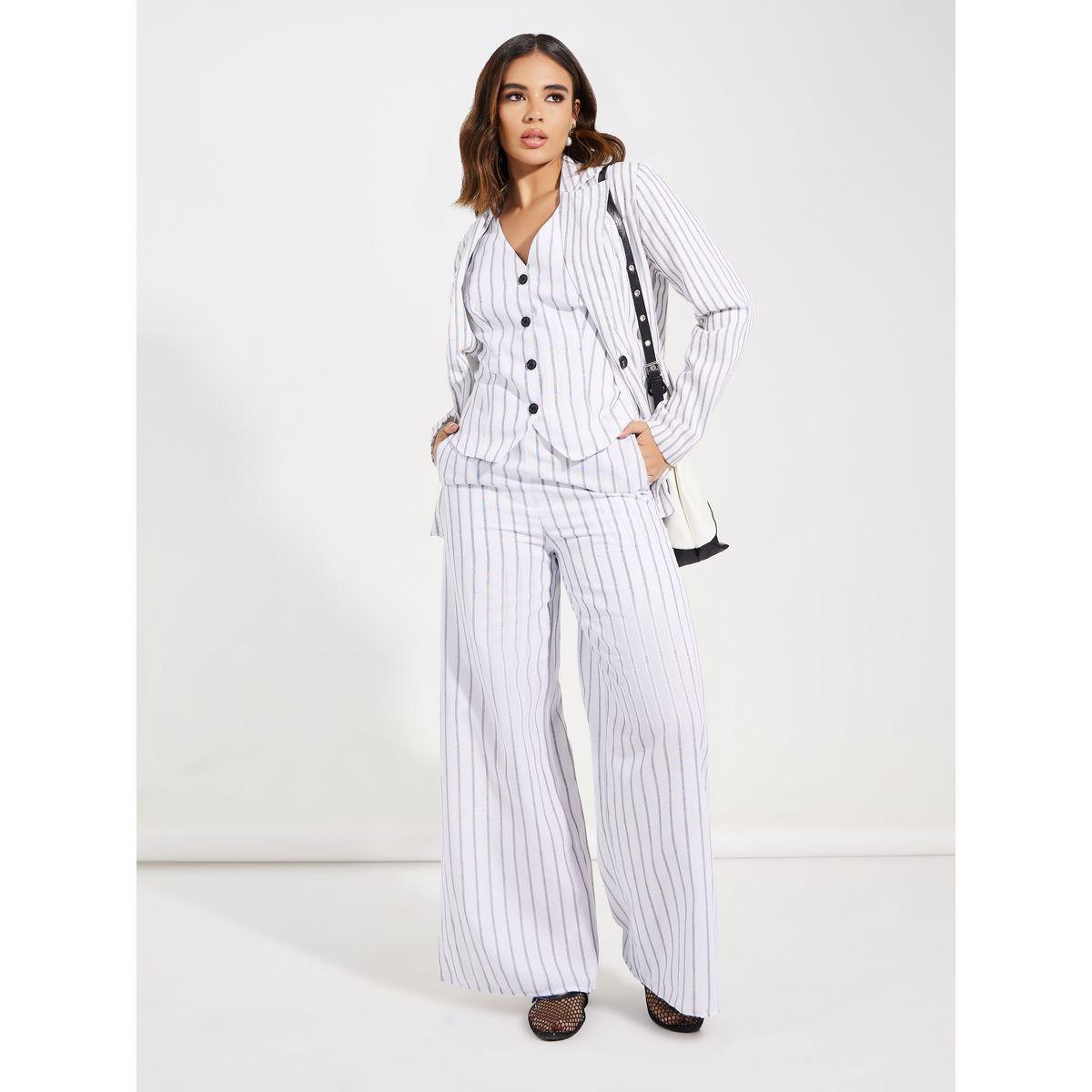 Styli Striped High Rise Wide Leg Pants-women-clothing-bottoms-trousers-image-1