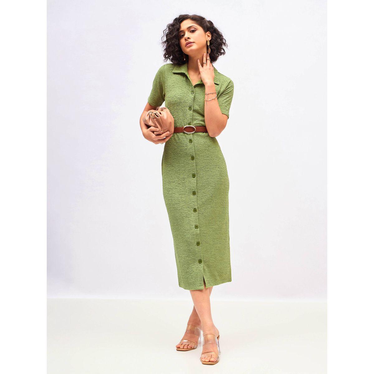 Sassafras X Styli  Knitted Front Button Bodycon Midi Dress-women-clothing-dresses-image-8