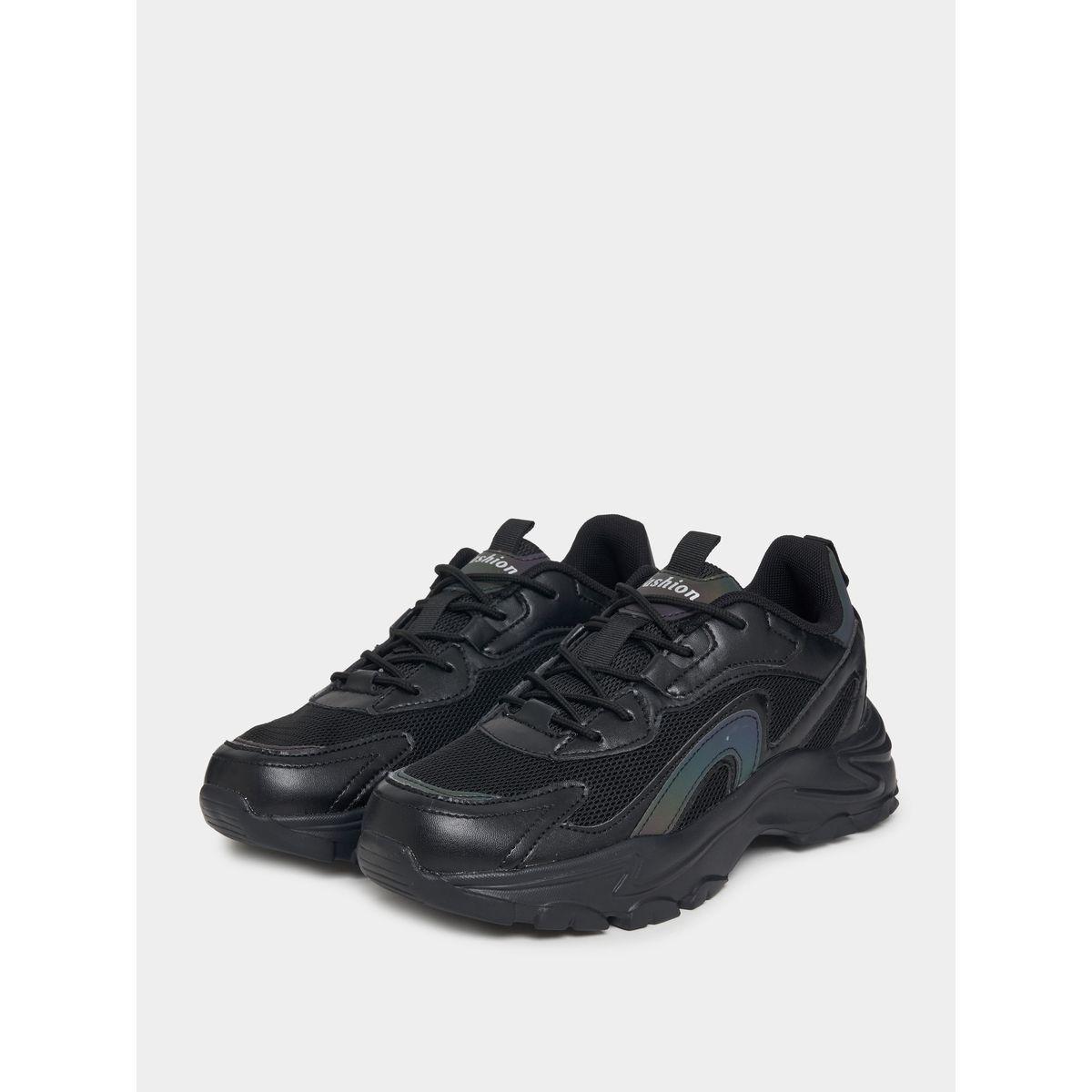 Styli Mesh Panel Chunky Sneakers-women-shoes-sneakers-image-3