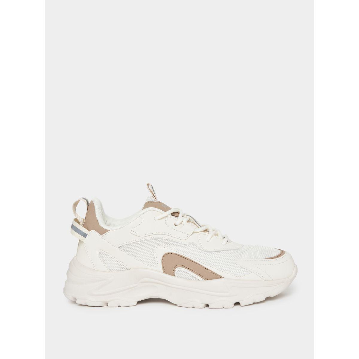 Styli Mesh Panel Chunky Sneakers-women-shoes-sneakers-image-3
