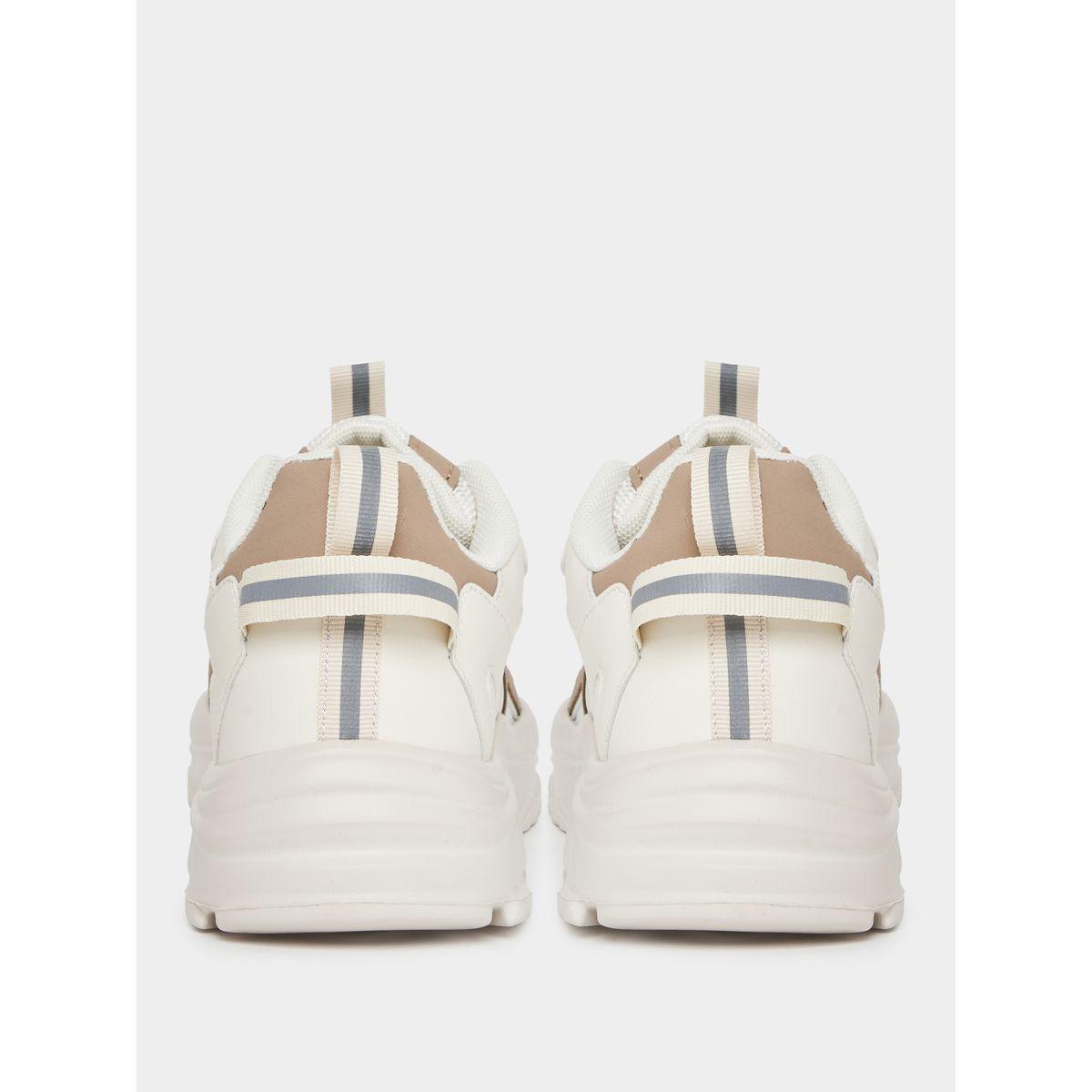 Styli Mesh Panel Chunky Sneakers-women-shoes-sneakers-image-4
