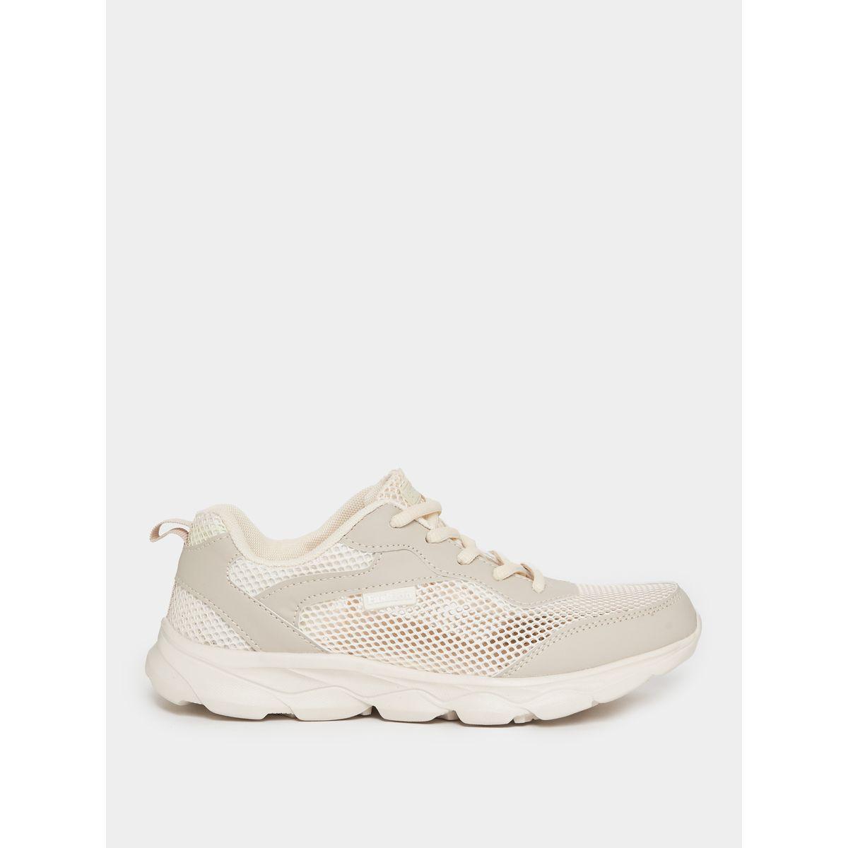 Styli Mesh Upper Lace Up Sneakers-women-shoes-sneakers-image-3