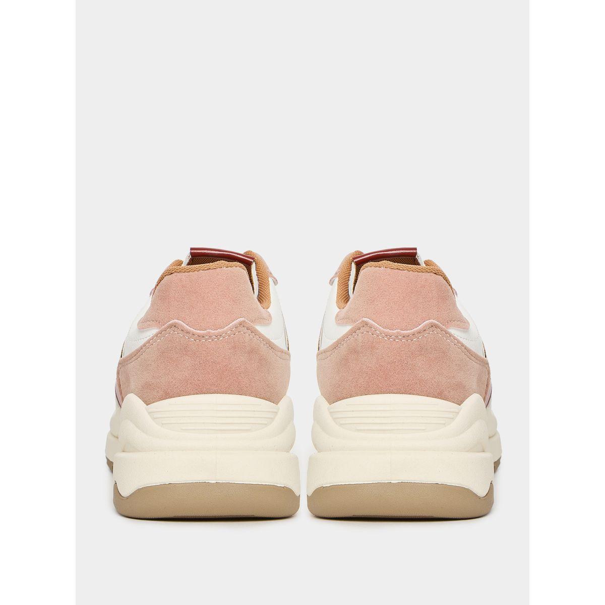 Styli Color Block Lace-Up Sneakers-women-shoes-sneakers-image-4