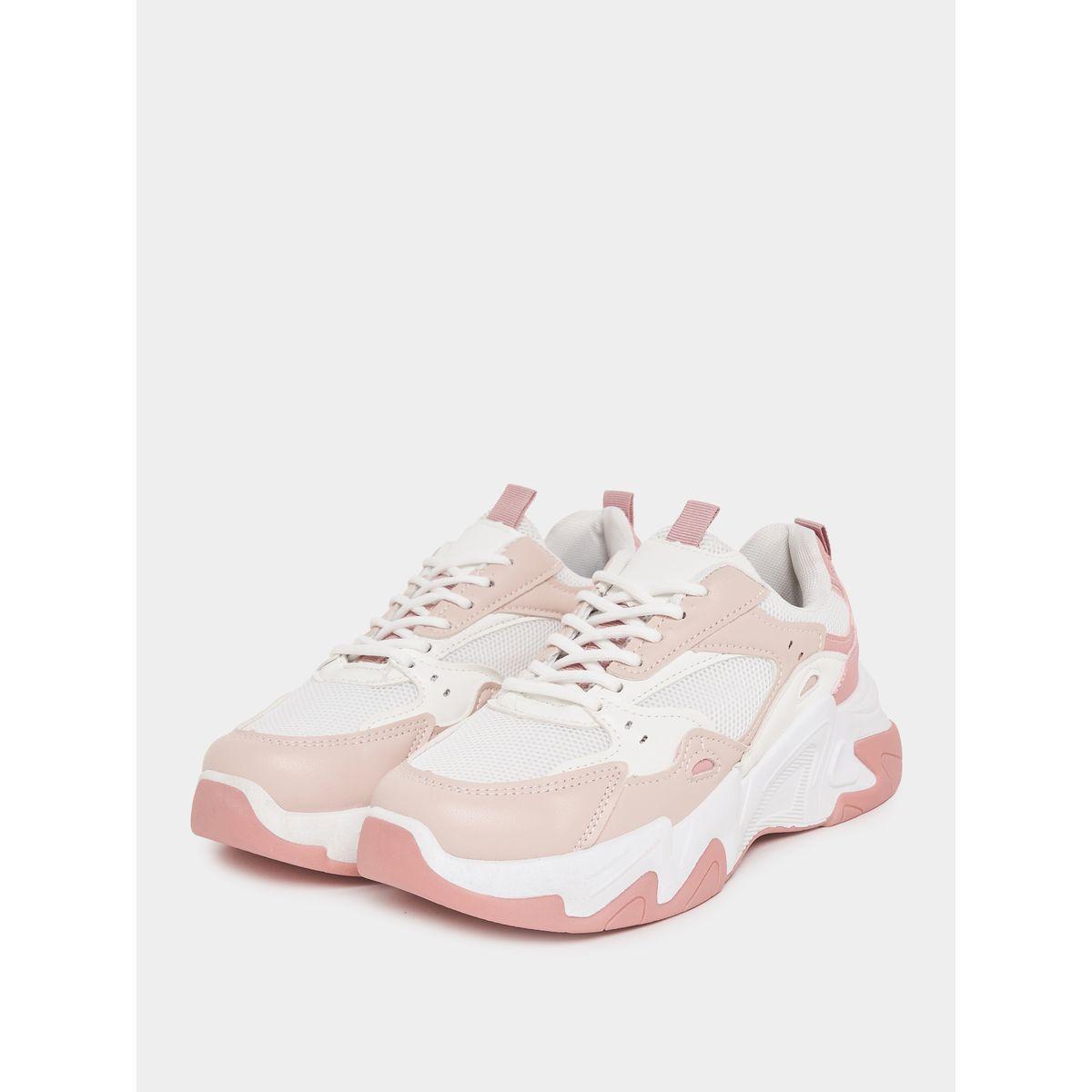 حذاء سنيكرز بكعب شانكي ورباط غلق-women-shoes-sneakers-image-3