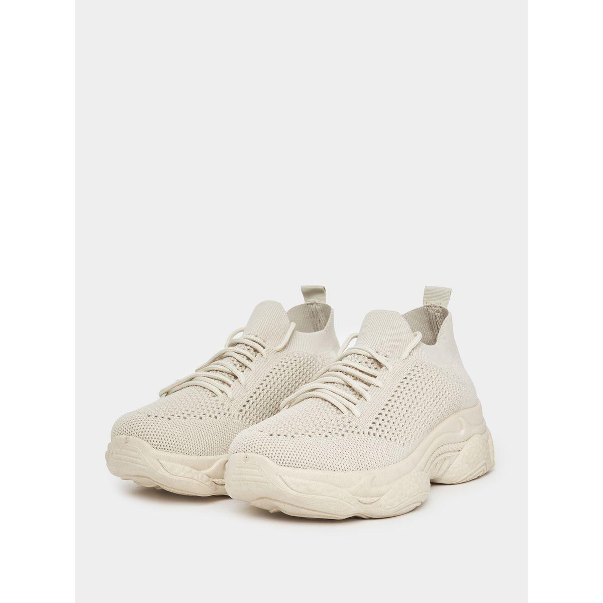 Styli Mesh Upper Thick Sole Sneakers-women-shoes-sneakers-image-2