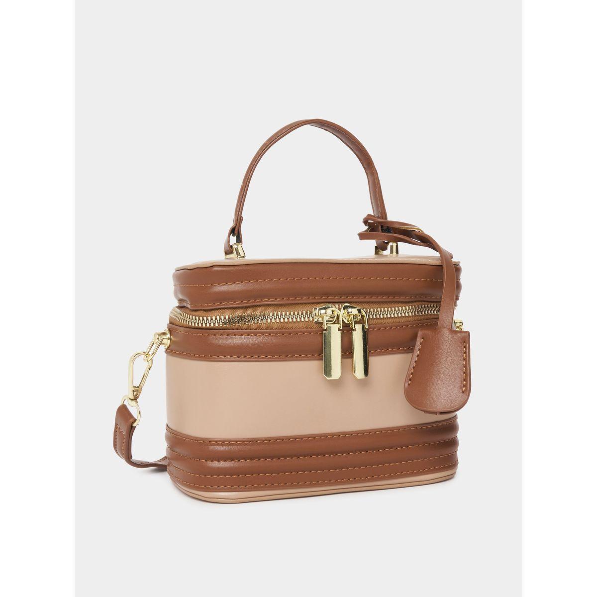 Styli Drop Detail Zip Around Handbag-women-bagsandwallets-handbags-image-1