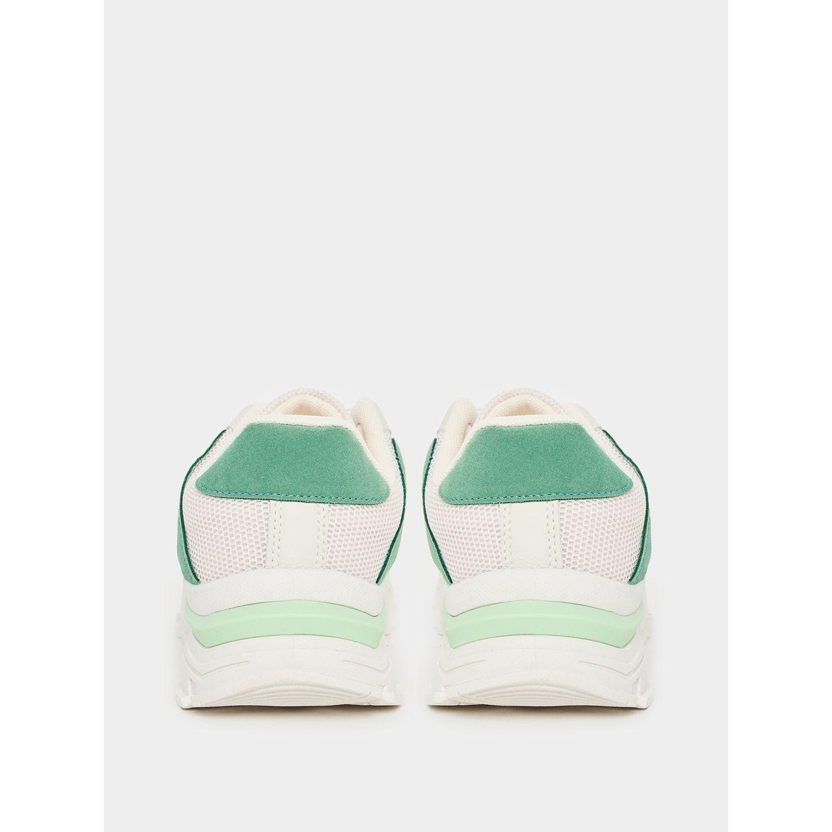Styli Textured Chunky Sole Sneakers-women-shoes-sneakers-image-4