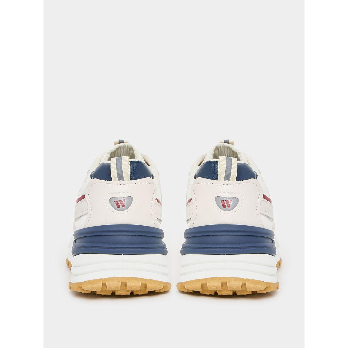 Styli Color Block Lace Up Sneakers-women-shoes-sneakers-image-4