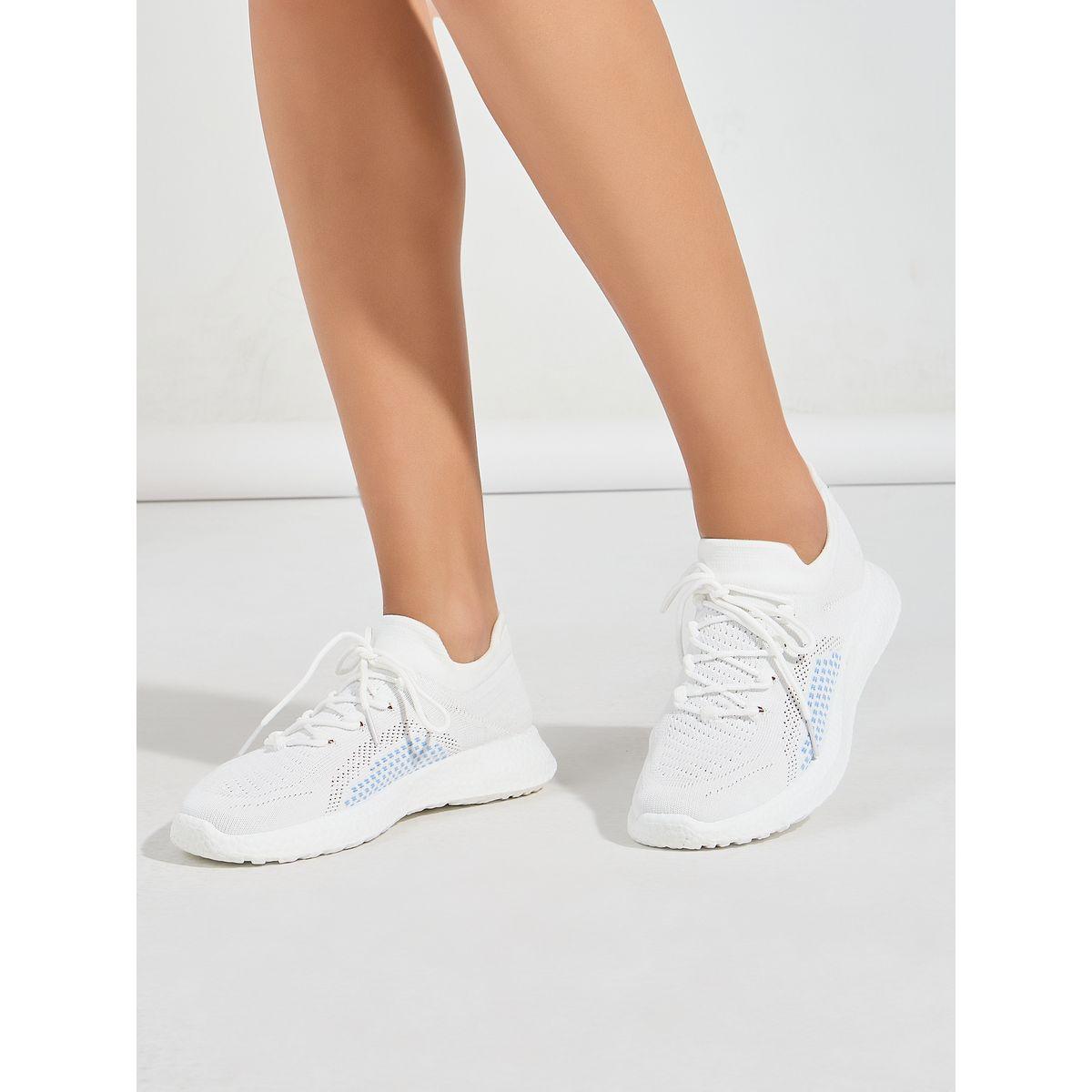 Styli Lace Up Knit Sneakers-women-shoes-sneakers-image-1