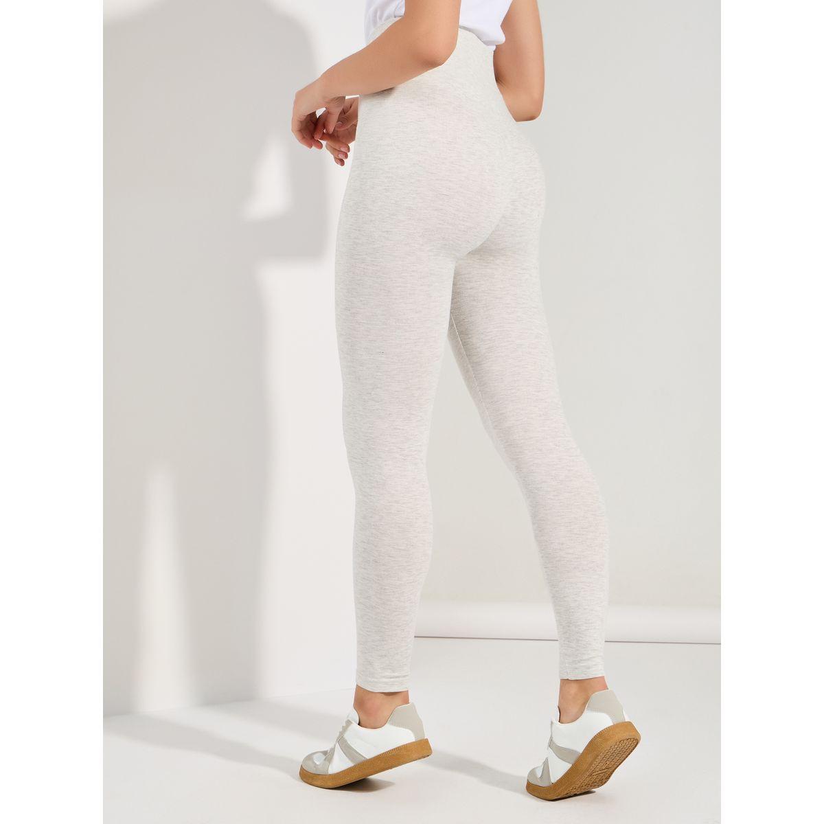 Styli Elastic Waistband Solid Leggings-women-clothing-bottoms-leggings-image-4