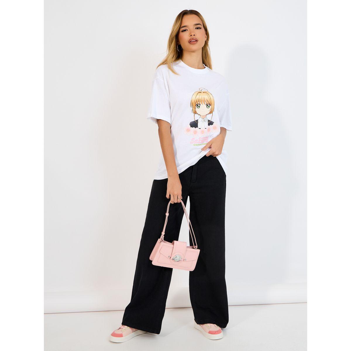 Styli Tohru Honda Graphic Puff Print Oversized T-Shirt-women-clothing-tshirts-image-2