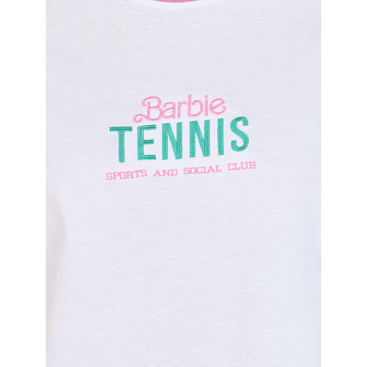 Styli Barbie Tennis Graphic Print Oversized T-Shirt-women-clothing-tshirts-image-4