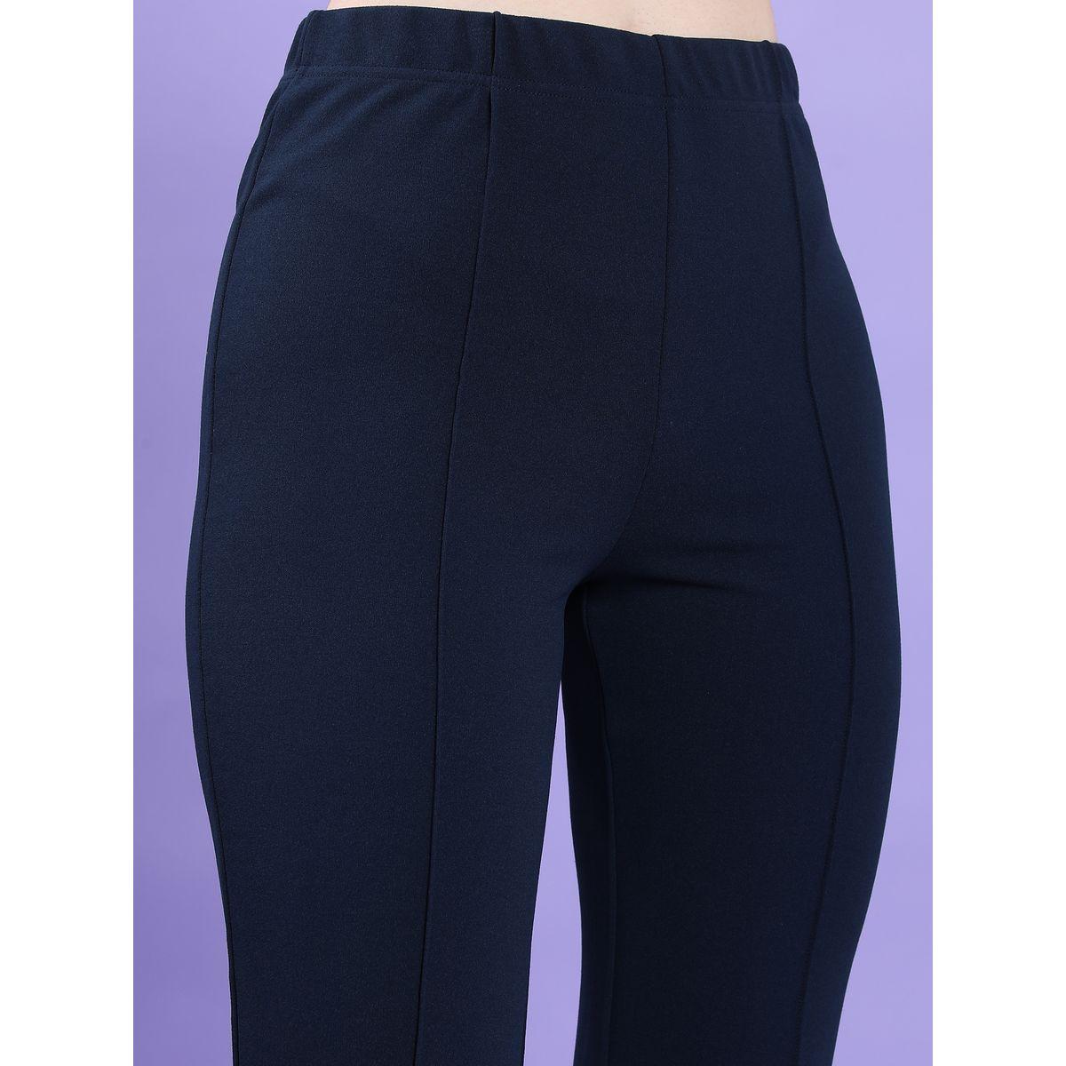 بنطال سادة بتفاصيل محزوزة وخصر عالي طوكيو توكيز × ستايلي-women-clothing-bottoms-trousers-image-5
