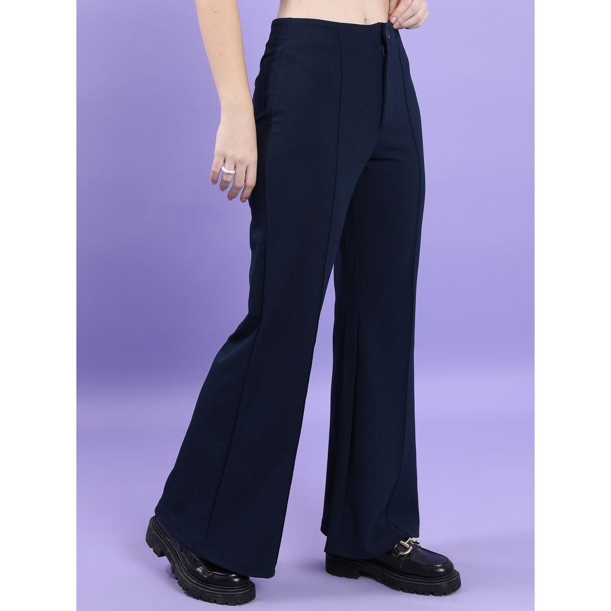 Tokyo Talkies X Styli  High Rise Flared Bootcut Trouser-women-clothing-bottoms-trousers-image-6