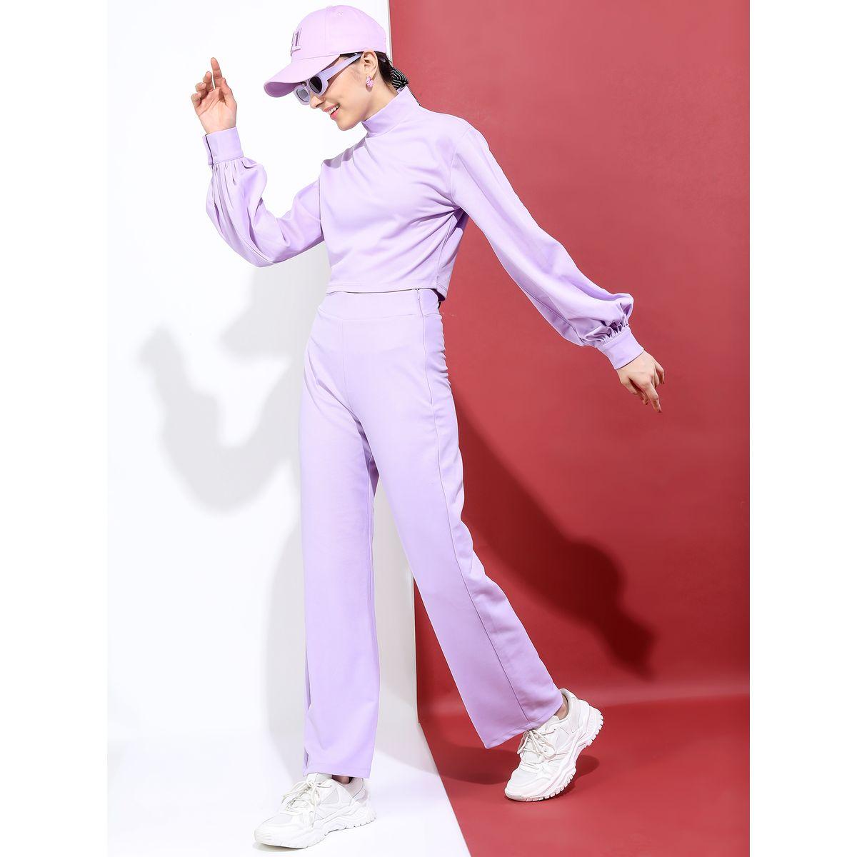 طقم منسق من بنطال وبلوزة قصير بياقة عالية طوكيو توكيز × ستايلي-women-clothing-coordsets-image-2