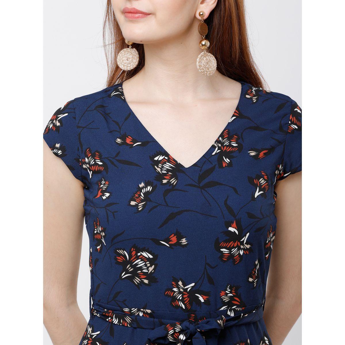 فستان طويل مطبع بزهور مع اكمام كاب طوكيو توكيز × ستايلي-women-clothing-dresses-image-5