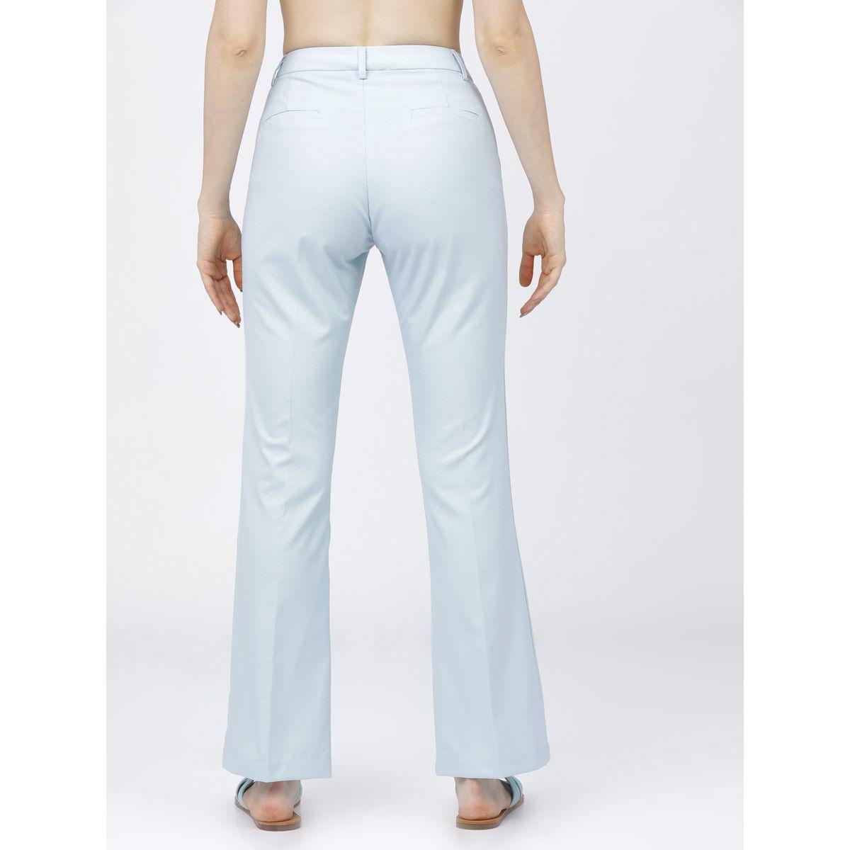 بنطال بوت كات بقصة مستقيمة وجيب جانبي طوكيو توكيز × ستايلي-women-clothing-bottoms-trousers-image-3