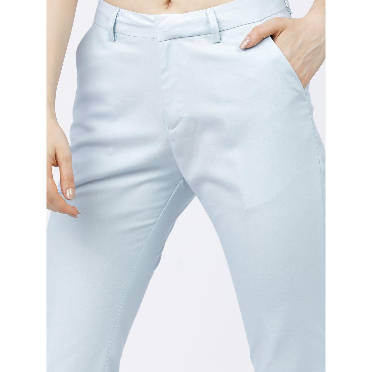 بنطال بوت كات بقصة مستقيمة وجيب جانبي طوكيو توكيز × ستايلي-women-clothing-bottoms-trousers-image-4