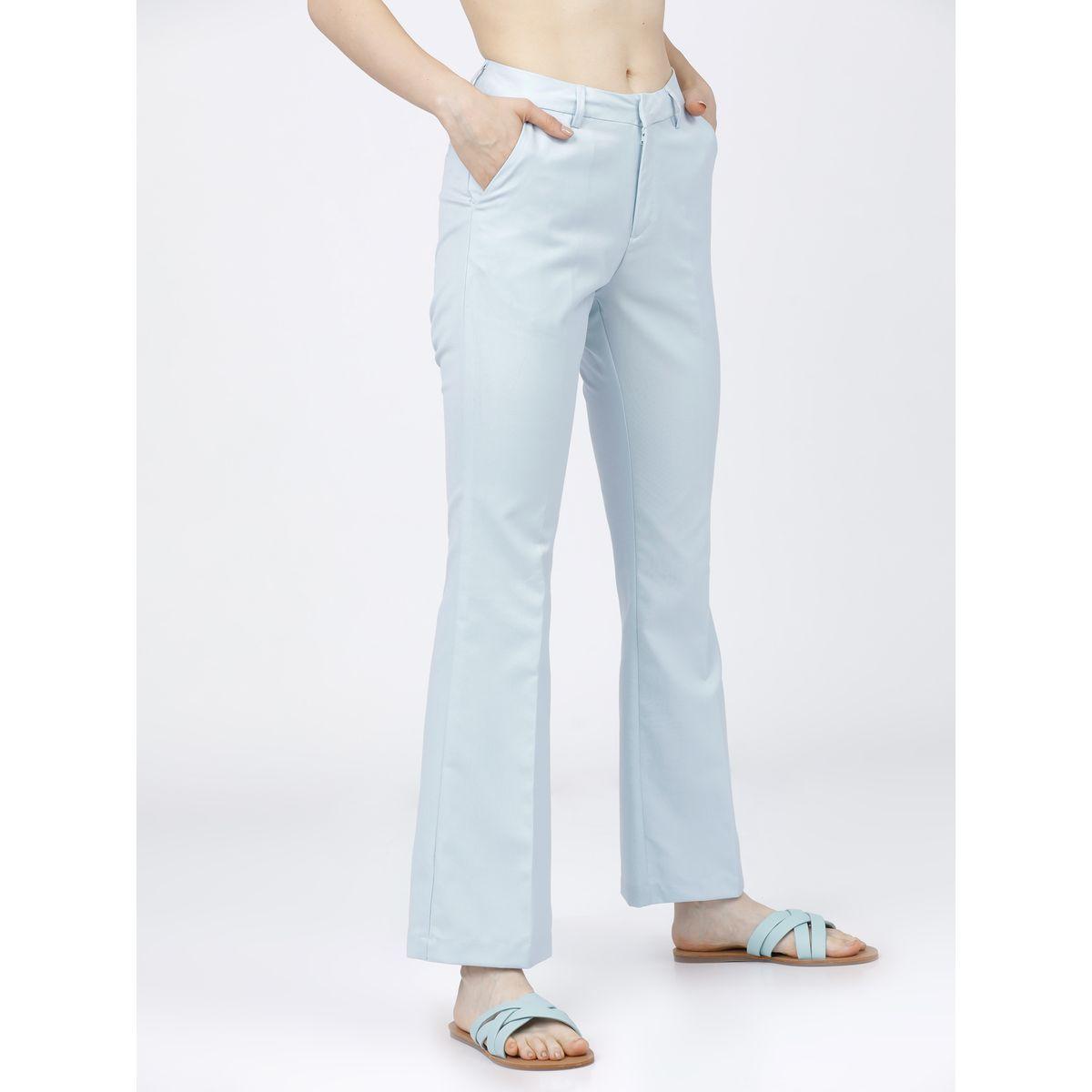 Tokyo Talkies X Styli  Straight Fit Bootcut Trouser with Side Pocket-women-clothing-bottoms-trousers-image-6