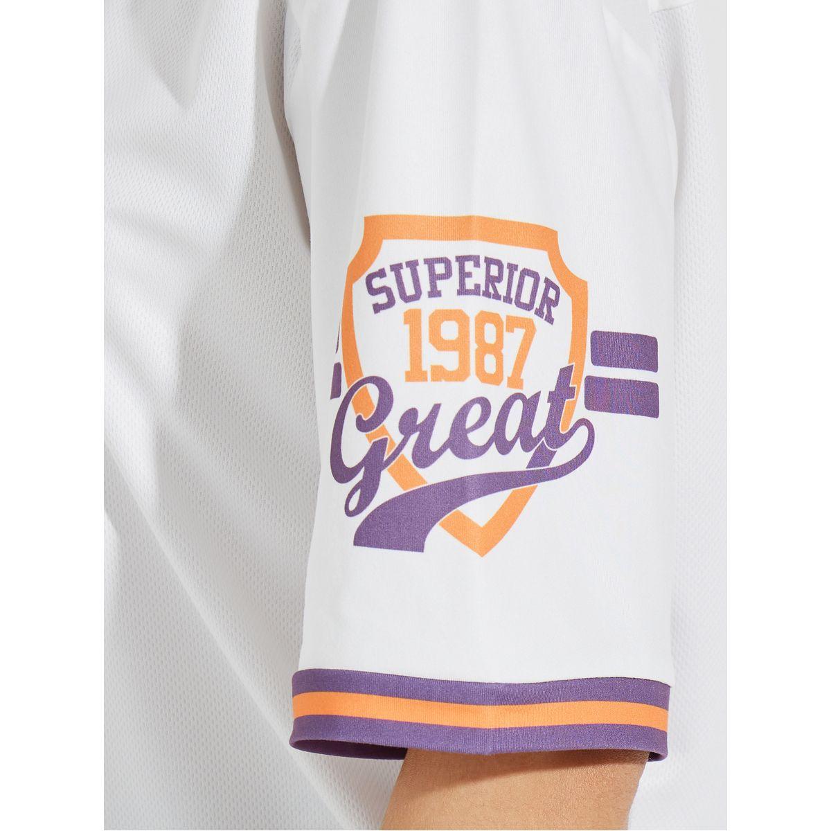 Styli Mesh Knit Oversized Varsity Print T-Shirt-women-clothing-tshirts-image-5