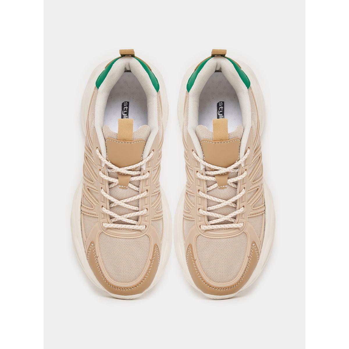 حذاء سنيكرز بكعب شانكي وتفاصيل بارزة الملمس-women-shoes-sneakers-image-2