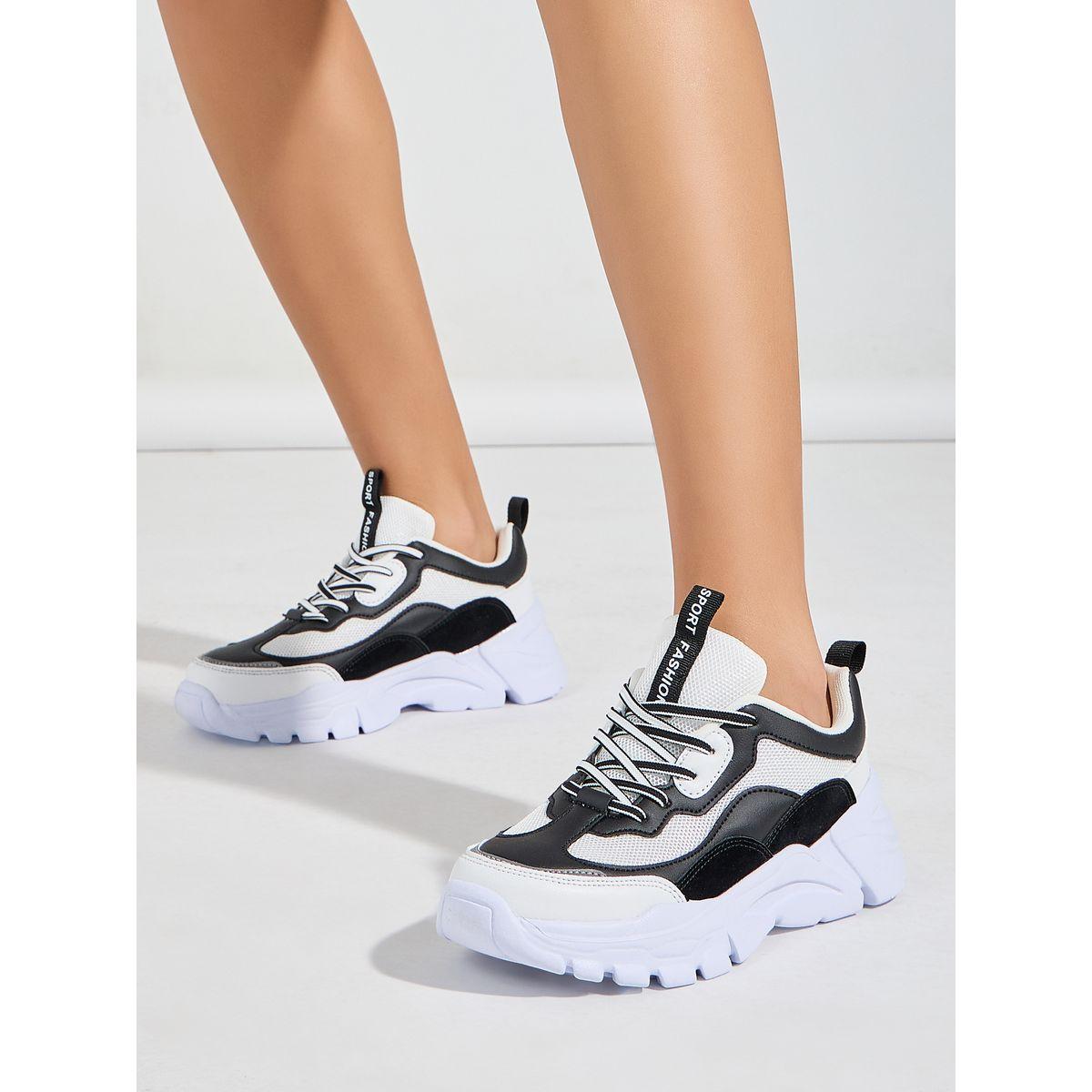حذاء سنيكرز بنمط كتل الالوان-women-shoes-sneakers-image-1