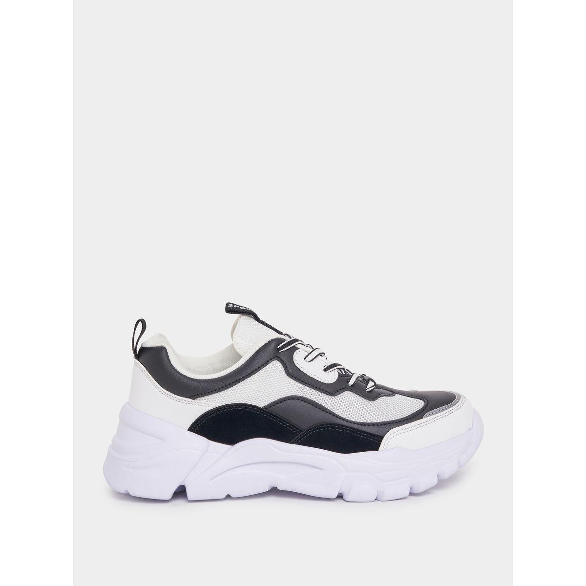 Styli Color Block Mesh Upper Sneakers-women-shoes-sneakers-image-2